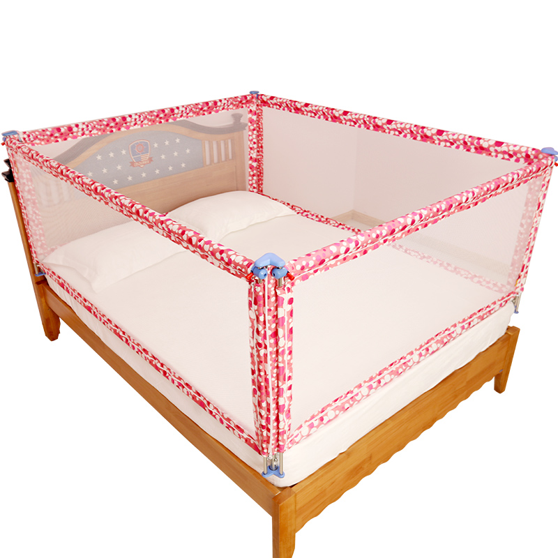 正品 盧爺爺1.8米2兒童防摔床寶寶大床嬰兒擋板通用床護(hù)欄圍欄5歲