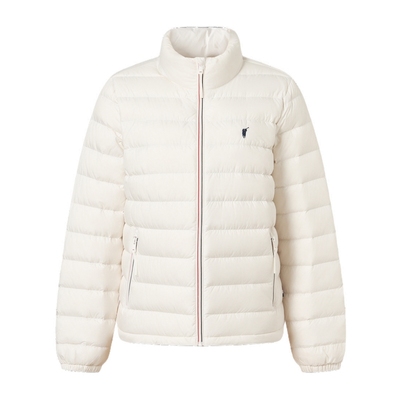 POLOWALK女士轻薄排骨羽绒服立领