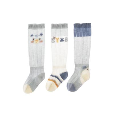 婴儿网眼防蚊袜子高弹不勒小胖腿