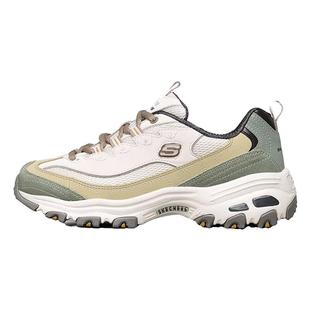 斯凯奇女鞋春季新款奶茶熊老爹鞋子官方旗舰增高休闲鞋女款运动鞋