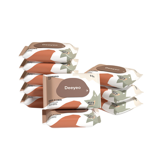 德佑婴儿湿巾小包随身装10抽婴幼儿新生宝宝手口屁专用便携湿纸巾