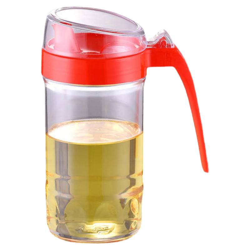 厨房家用餐厅加厚塑料装油罐壶酱油瓶醋瓶小调料瓶防漏欧式倒油瓶