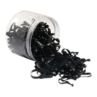 橡皮筋女扎头发成人加厚发圈一次性高弹力耐用黑色胶圈小头绳大人