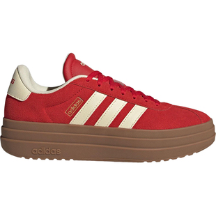 Adidas/阿迪达斯正品VL COURT BOLD女士经典厚底耐磨板鞋KJ6852