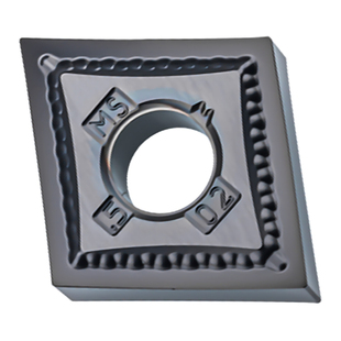 清角高硬钢双面数控刀片WM5050菱形三角桃型精车半精MS槽难加工料