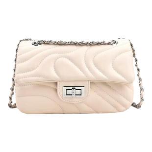 兰莉娅BAG潮牌设计链条小包单肩斜挎包女今年流行包百搭通勤包女