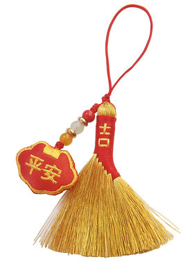 端午节金丝小扫帚手机包包挂件