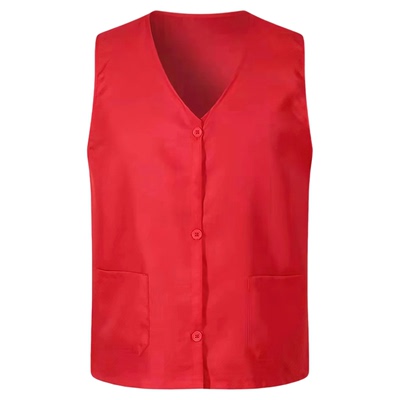 疫情防疫V领马甲定 制志愿者红义工公益活动广告衫工作服logo无袖