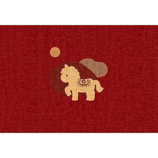 马年红色入户门地垫2026新款家用防滑可裁剪脚垫玄关大门口地毯垫