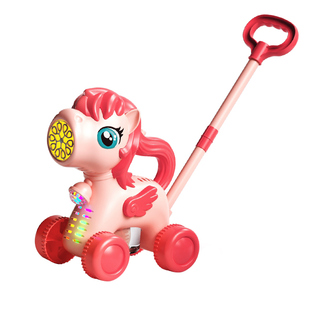 泡泡机儿童玩具手持推车全自动吹泡泡水婴幼无毒宝宝2024新款户外