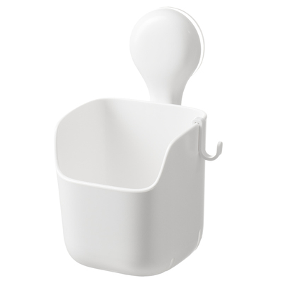 懒角落吸盘吸附收纳盒干爽防霉