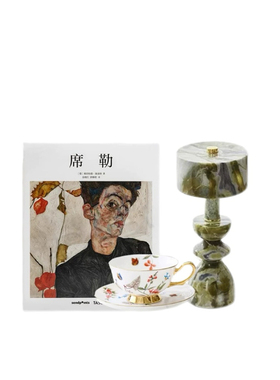 八度空间现代简约样板间售楼处茶几飘窗桌面托盘烛台果盘装饰品