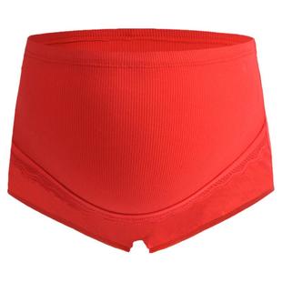 孕妇内裤纯棉高腰红色大码结婚本命年早期怀孕期专用中晚期内衣女