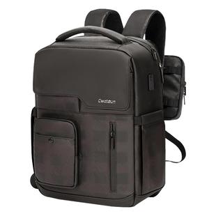 慢门 MAMEN 多功能摄影包双肩背包防水专业数码微单反相机包户外旅行大容量男女侧开减重减压摄影包