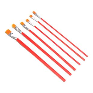 补漆小毛笔尼龙毛画笔工业油漆毛笔油漆画笔扁头平头排笔美术笔刷