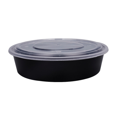 外卖碗一次性餐盒高升圆形饭盒