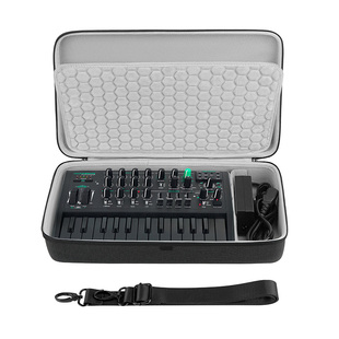 Geekria极客悦耳适用Arturia MicroBrute UFO合成器收纳包硬包