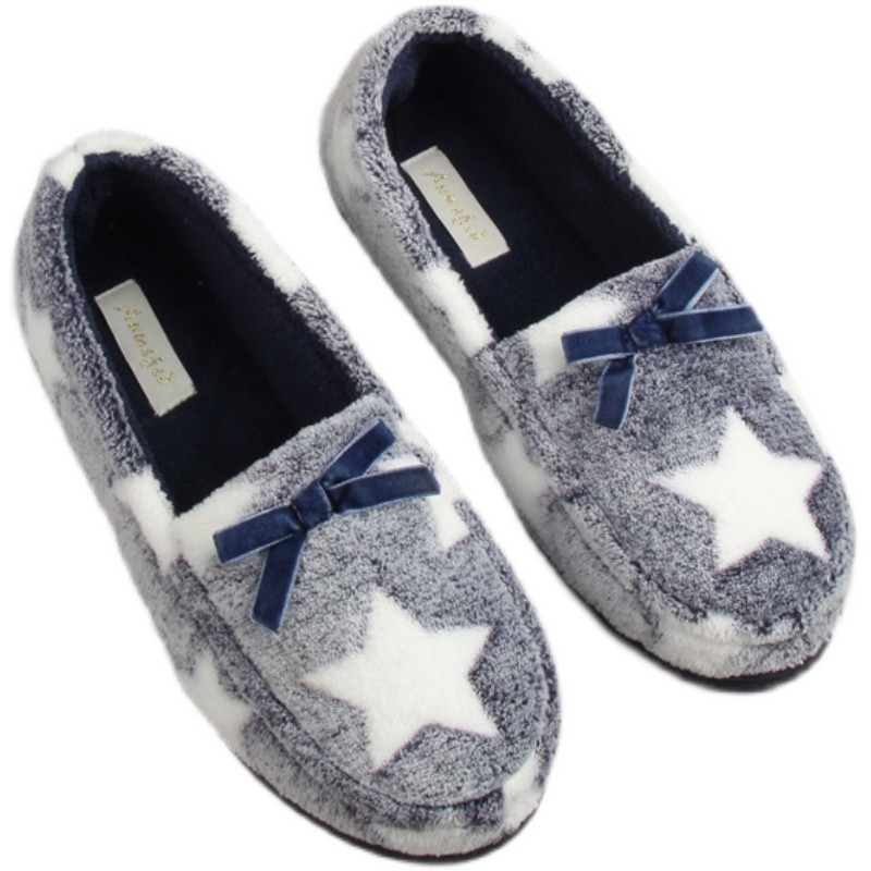 出口秋冬女士包后跟棉鞋居家用妈妈月子鞋防滑保暖加厚软底棉拖鞋