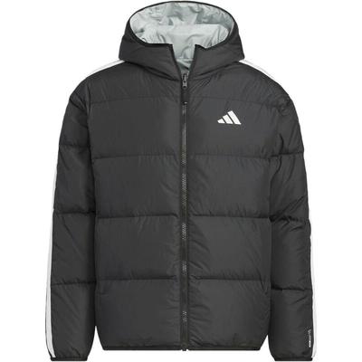 滔搏adidas阿迪达斯男子运动休闲羽绒服双面穿连帽保暖外套KC2490