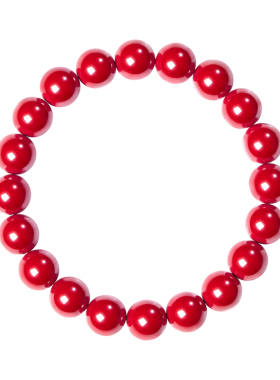 【峨眉山官方】晶体砂朱砂手串