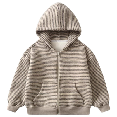 女童卫衣外套加绒秋冬季时尚上衣