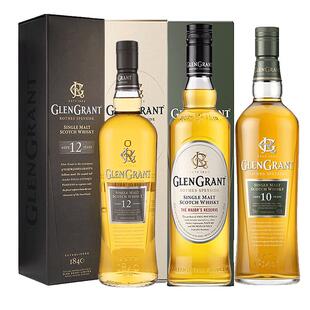 【自营】格兰冠Glengrant少校珍藏/10年/12年单一麦芽威士忌700ml