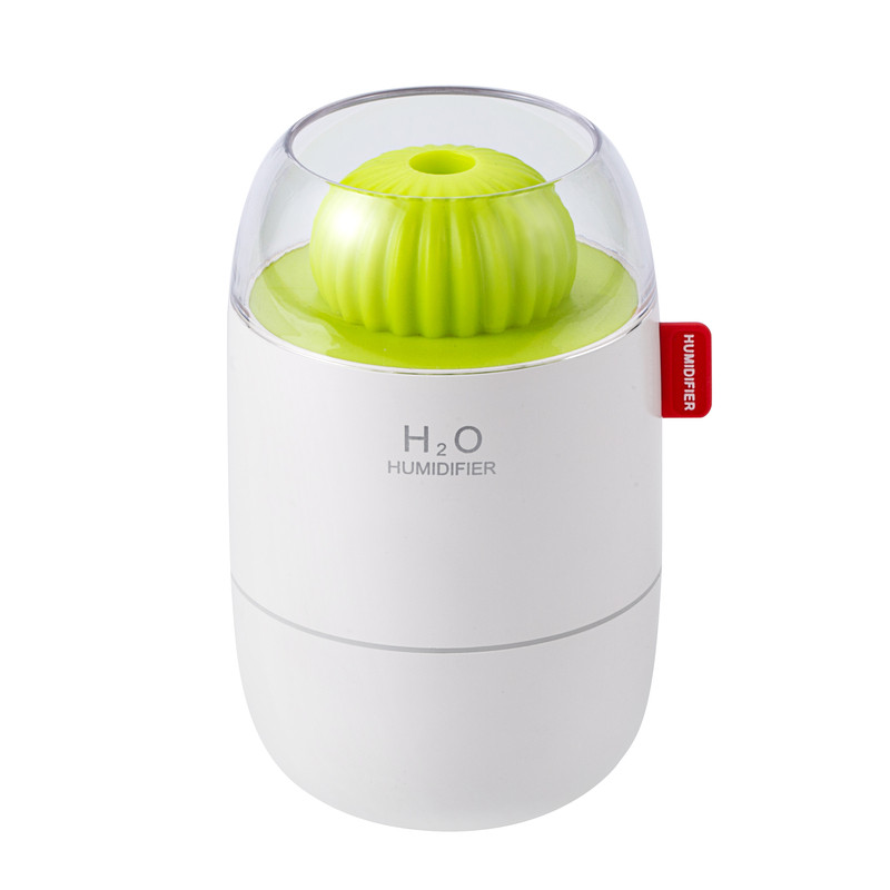 可爱仙人掌造型USB加湿器小夜灯