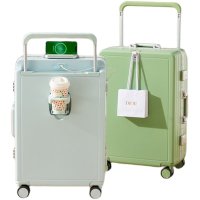 铝框宽拉杆行李箱2024新款密码箱