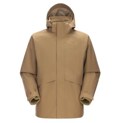 骆驼户外三防冲锋衣男女三合一可拆卸外套2025新款防风防水登山服