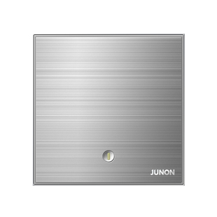 俊朗官方店开关插座USB五孔二三家用墙壁多孔86型面板暗装P拉丝灰