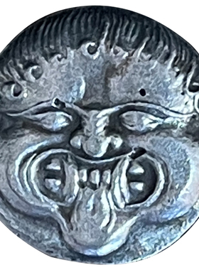 复刻古希腊神话女妖美杜莎吊坠