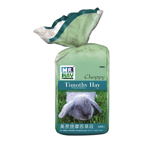 草先生Mr.Hay提摩西草段500g 兔子提草龙猫提草葵鼠提草干草 MH06