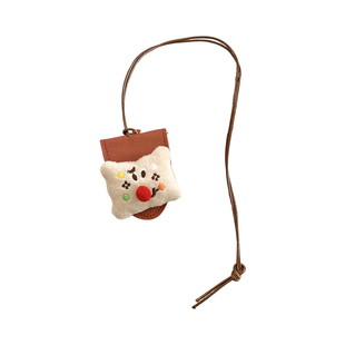 宵夜同款新中式花朵串珠项链女波西米亚民族风复古长款流苏毛衣链