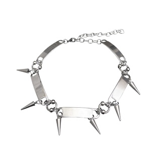 choker/.朋克金属铆钉颈链小众设计高级感y2k辣妹男女潮嘻哈项圈