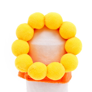 猫咪狗狗帽子秋冬头饰搞笑露耳朵公仔头套可爱宠物草帽编织小型犬