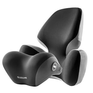 乔氏汽车腰靠座垫护腰车载座椅靠垫腰垫52D记忆棉头枕护颈枕腰托