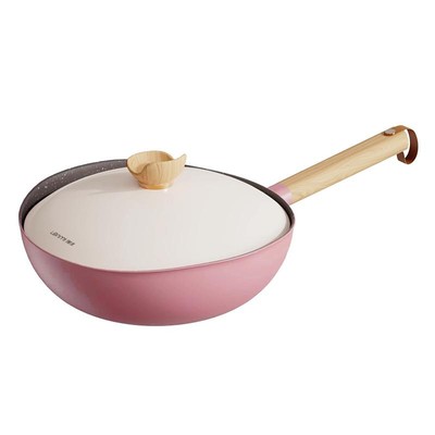 lanmi懒米抱抱锅轻量钛晶不粘锅