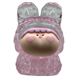 热卖巨无霸夜光泡泡珠可爱李四diy桌面摆件可爱元宝脸莉莉丝12.5