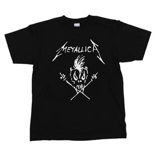 METALLICA金属乐队摇滚nirvana枪花pinkFloyd涅盘ACDC骷髅短袖t恤