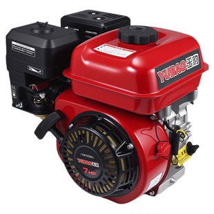 玉豹动力头170190汽油发动机四冲程微型内燃机电启船机水泵打药机