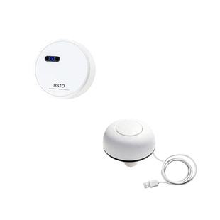 马桶自动感应冲水器智能红外线冲水器免接触厕所人离自动冲水神器