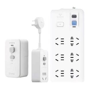 公牛热水器防漏电保护器插头10A漏保带开关家用16A空调大功率插头