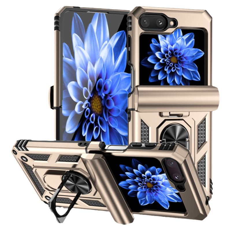适用于三星zFlip5手机防摔折叠