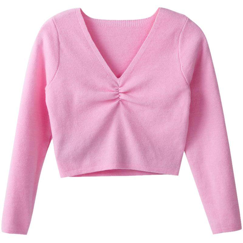 芭蕾毛衣外套加厚保暖披肩练功服