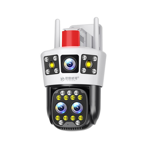 4g摄像头免流量监控器家用手机远程不用wifi网络360度无死角室外