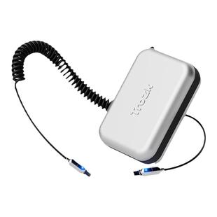 特洛克数据线type-c充电线6a5a快充适用苹果15promax华为荣耀小米mate60Pro安卓手机typec超级快充100w弹簧线