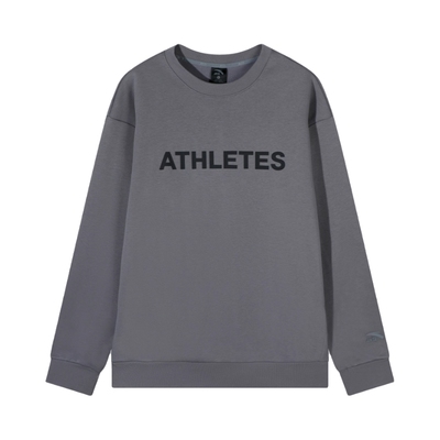 安踏男装加绒保暖卫衣运动上衣男