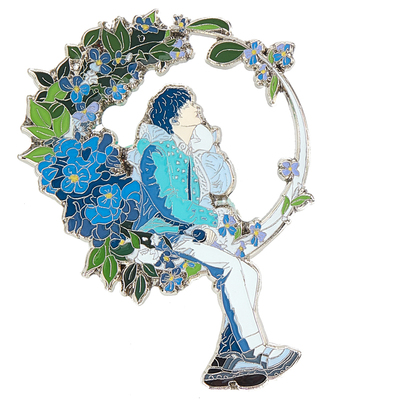 周深巡回演唱会金属徽章毕业礼物