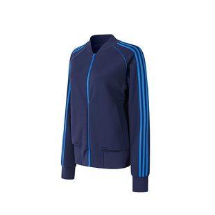 gymna美式复古棒球服宽松休闲开衫学院风速干撞色夹克运动服外套