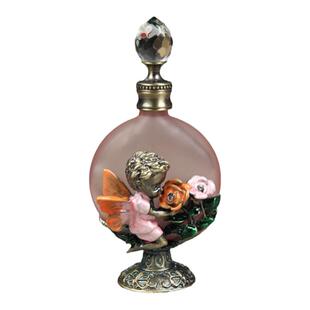 30ML复古分装瓶金属玻璃珐琅彩埃及迪拜阿拉伯香精香水瓶沾式瓶